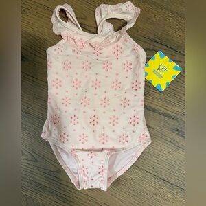 Little Me 18m Floral One-Piece Swimsuit - NWT
